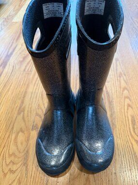 BOGS Rainboot Glitter Boot (Size 3)